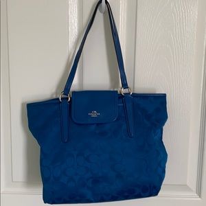 Blue Coach Purse